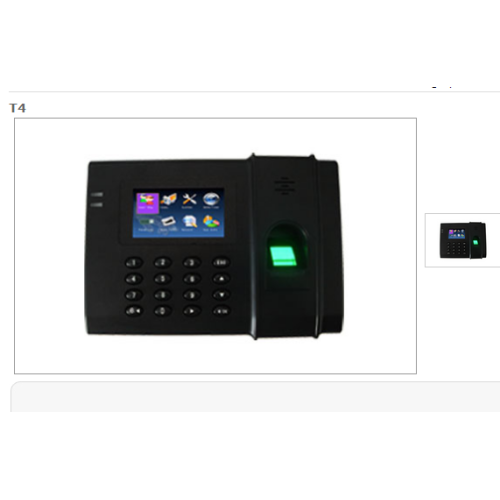 3 Inch TFT Color Screen Biometric Fingerprint Attendance Time Machine
